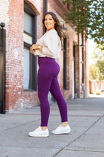 Load image into Gallery viewer, *Ready to Ship | The Kinsley Purple Full-Length Leggings - Luxe Leggings by Julia Rose®