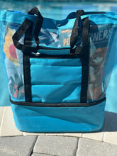 Load image into Gallery viewer, "Bella Beach Bag" Blue