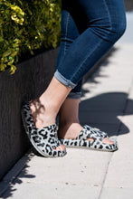 Load image into Gallery viewer, Ready to Ship | Gray Leopard Insanely Comfy -Beach or Casual Slides