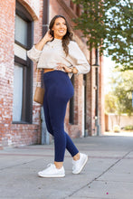 Load image into Gallery viewer, PreOrder | Navy Full Length with Pocket Leggings - Luxe Leggings by Julia Rose®