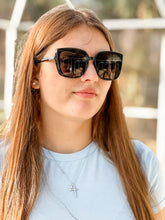 Load image into Gallery viewer, Cleo Cat Eye Sunglasses "Black"