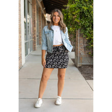 Load image into Gallery viewer, Ready to Ship | The Millie - White Bow Jogger Skirt