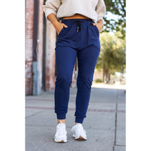 Load image into Gallery viewer, *Ready to Ship | The Nora Navy Joggers - Luxe Leggings by Julia Rose®