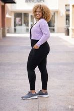 Load image into Gallery viewer, Buttery soft black leggings for women with high waistband