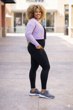Load image into Gallery viewer, Buttery soft black leggings for women with high waistband