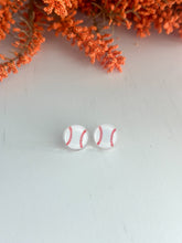 Load image into Gallery viewer, Baseball Stud Earrings