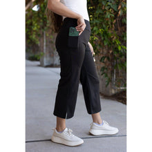 Load image into Gallery viewer, Ready to Ship | The Gabriella -Black High Waisted Gaucho Pants - Round 3