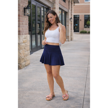 Load image into Gallery viewer, Ready to Ship | The Josie Navy Skort