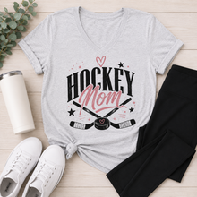 Load image into Gallery viewer, Hockey Mom V-NECK