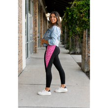 Load image into Gallery viewer, Ready to Ship | Breast Cancer Awareness Panel Leggings