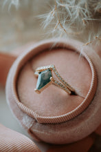 Load image into Gallery viewer, Razel Moss Agate 2PC Ring Set