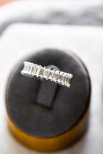 Load image into Gallery viewer, Aaliyah Baguette Cut Sterling Silver Ring Band