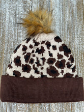 Load image into Gallery viewer, "Wild Thing" Pom Beanie