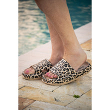 Load image into Gallery viewer, Ready to Ship | Brown Leopard 2.0 Insanely Comfy -Beach or Casual Slides*