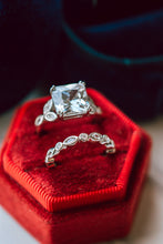 Load image into Gallery viewer, Grace 2PC Silver Ring Set