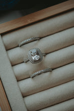Load image into Gallery viewer, Subtle Gleam 3Pc Silver Ring Set