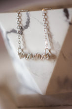 Load image into Gallery viewer, Mama Cursive Necklace