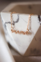 Load image into Gallery viewer, Mama Cursive Necklace