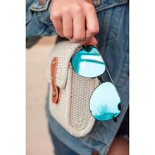 Load image into Gallery viewer, Ready to Ship | The Black/Blue Kay - High Quality Unisex Aviator Sunglasses*