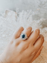 Load image into Gallery viewer, Winnie Sapphire Sterling Silver Ring