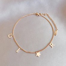 Load image into Gallery viewer, Dina Letter Star Bracelet