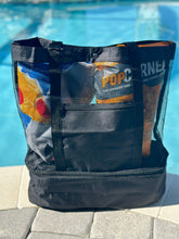 Load image into Gallery viewer, "Bella Beach Bag" Black