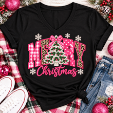 Load image into Gallery viewer, Pink Merry Christmas Graphic Apparel