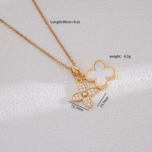 Load image into Gallery viewer, Olivia Four Leaf Clover Necklace