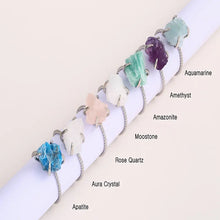 Load image into Gallery viewer, Millie Twist Natural Stone Open Size Ring