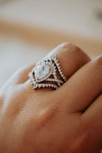 Load image into Gallery viewer, Zaria 3-PC Sterling Silver Ring Set
