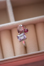 Load image into Gallery viewer, Maci 3-Stone Sterling Silver Ring