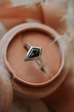 Load image into Gallery viewer, Priza Rutilated Black Sterling Silver Ring
