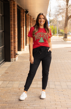 Load image into Gallery viewer, Ready to Ship | The Reagan - Black Joggers