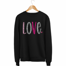 Load image into Gallery viewer, Love faux sequin