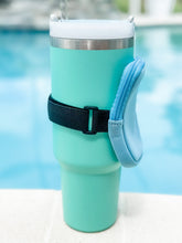 Load image into Gallery viewer, "The Billie" Cup Bag Blue
