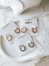 Load image into Gallery viewer, Audrey Mini Round Earrings