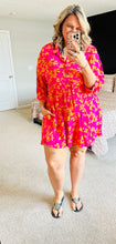 Load image into Gallery viewer, Floral Print Pocket Dress