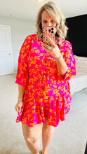 Load image into Gallery viewer, Floral Print Pocket Dress