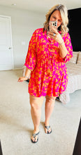 Load image into Gallery viewer, Floral Print Pocket Dress