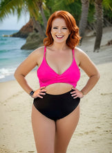 Load image into Gallery viewer, One Piece Cutout Swimsuit