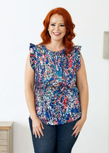 Load image into Gallery viewer, Floral Boho Babydoll Top