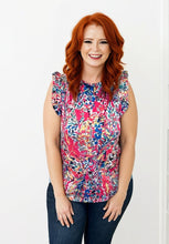 Load image into Gallery viewer, Floral Boho Babydoll Top