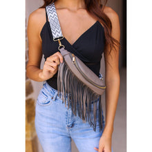 Load image into Gallery viewer, Ready to Ship | The Valentina - Removable Fringe Crossbody Sling Bag
