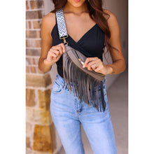 Load image into Gallery viewer, Ready to Ship | The Valentina - Removable Fringe Crossbody Sling Bag