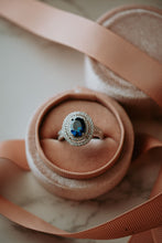 Load image into Gallery viewer, Winnie Sapphire Sterling Silver Ring