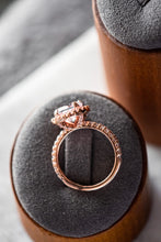 Load image into Gallery viewer, Veda Round Cut Purple Spinel Zircon Sterling Silver Ring