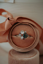 Load image into Gallery viewer, Cyra Multi-Stone Silver Ring