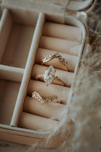 Load image into Gallery viewer, Janece 3PC Champagne Gold Ring Set