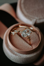 Load image into Gallery viewer, Reese 3PC Champagne Gold Ring Set