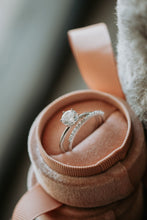 Load image into Gallery viewer, Reina 2PC Sterling Silver Ring Set